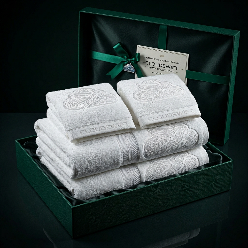 CloudSwift Turkish Bath Towel Set