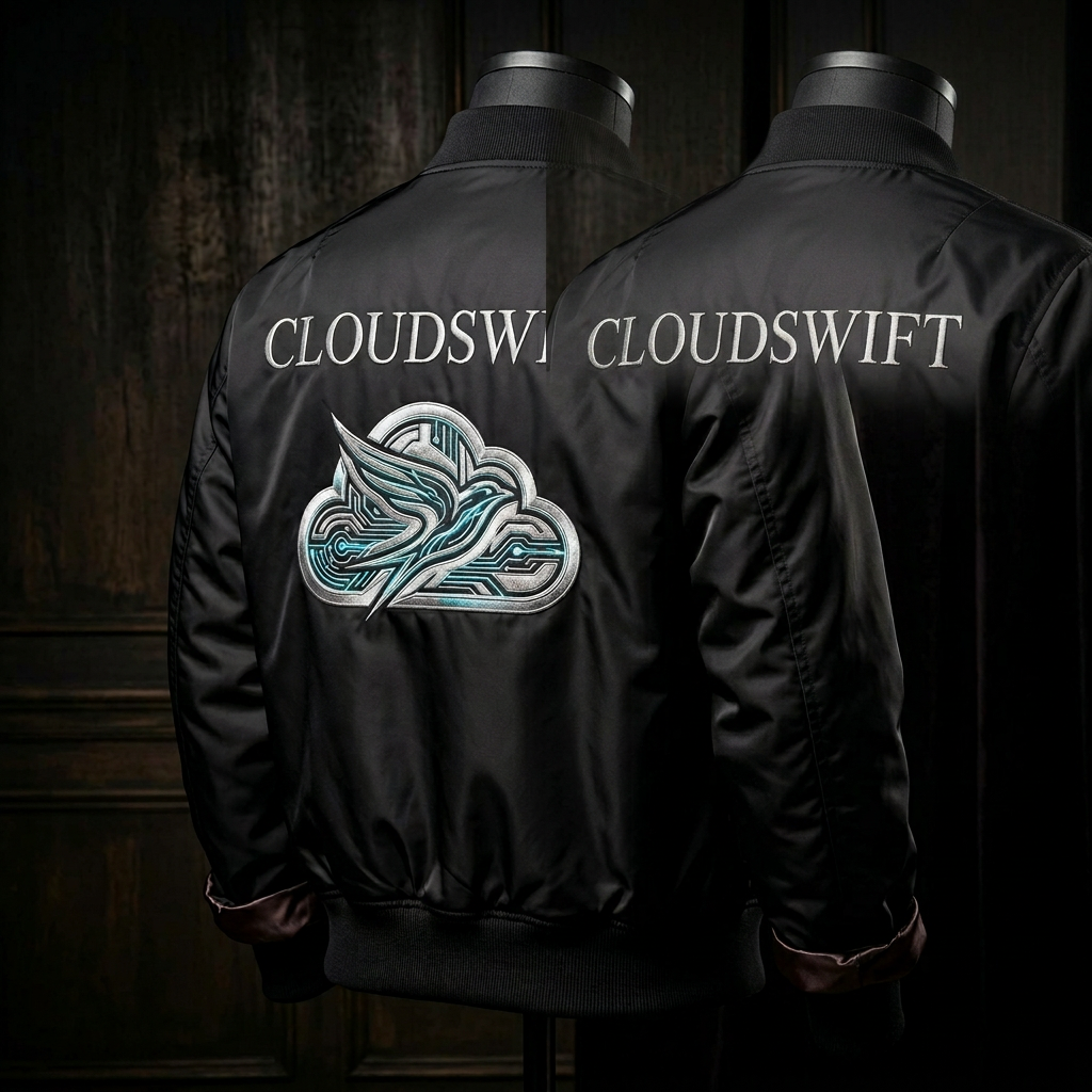 CloudSwift Bomber Jacket — Genie Edition