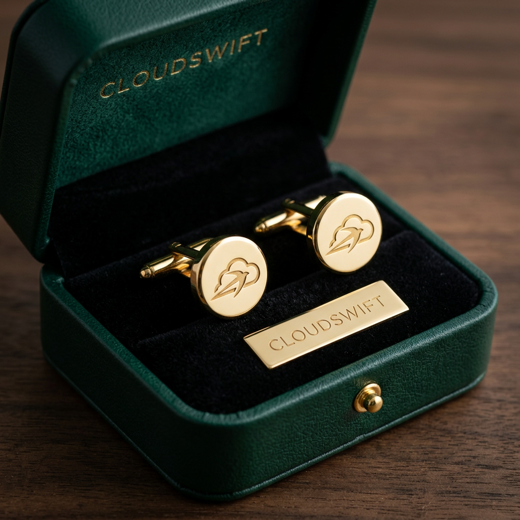 CloudSwift Logo Cufflinks